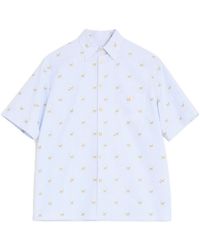 Valentino - Oxford Striped Button-Up Shirt - Lyst