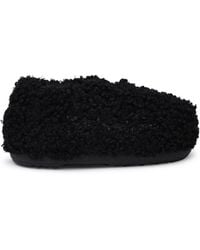 Moon Boot - Faux Curly Slip-On Sandals - Lyst