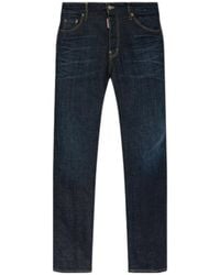 DSquared² - Logo Printed Cool Guy Jeans - Lyst