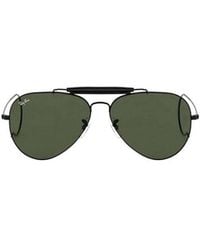 Ray-Ban - Outdoorsman Aviator Frame Sunglasses - Lyst
