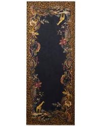 Etro - Modal And Cashmere Scarf With Animal And Paisley Print - Lyst