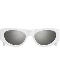 Gucci - Eyewear Cat-Eye Frame Sunglasses - Lyst