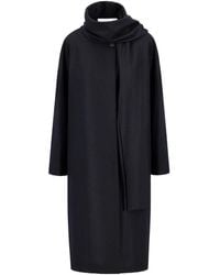 Harris Wharf London - Scarf Coat Cashmere Blend - Lyst