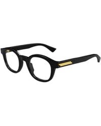 Bottega Veneta - Eyewear Oval Frame Glasses - Lyst