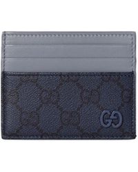 Gucci - Dusty Trim Gg Card Case - Lyst