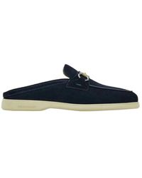Ferragamo - Gancini Buckle Loafer Mule - Lyst