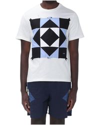 A.P.C. - Patchwork-Detail T-Shirt - Lyst