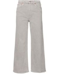 RE/DONE - Embossed Logo Wrangler Jeans - Lyst