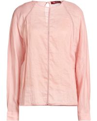 Max Mara - Top Ramie - Lyst