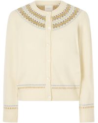 Doen - Olympe Wool-Blend Cardigan - Lyst