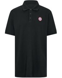 Canada Goose - Short-Sleeve Polo Shirt - Lyst