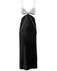 Dodo Bar Or - Beatrice Embellished Silk Satin Dress - Lyst