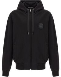 Dolce & Gabbana - Coat Of Arms Logo Hoodie - Lyst