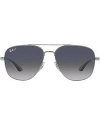 Ray-Ban - Rb3683 Square-Frame Sunglasses - Lyst