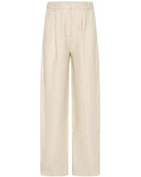 Posse - Lucille Pinstripe Trousers - Lyst