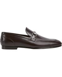 Gucci - Jordaan Horsebit Loafers - Lyst