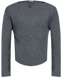 Courreges - Long Sleeve Sweater - Lyst