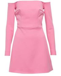 Emilia Wickstead - Everleigh Crepe Mini Dress - Lyst