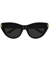 Balenciaga - Eyewear Cat-Eye Frame Sunglasses - Lyst
