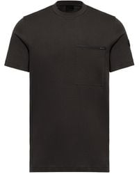 Moncler - Cotton Jersey T-Shirt With Chest Pocket - Lyst