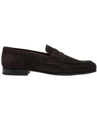 Church's - Almond Toe Slip-On Loafers - Lyst