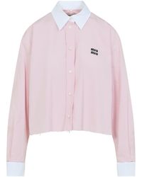 Miu Miu - Shirt - Lyst