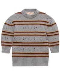 Marni - Openwork Knit Jumper - Lyst