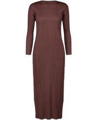 Pleats Please Issey Miyake - Pleats Please Issey Miyake Monthly Colors: January Dress - Lyst