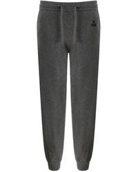 Isabel Marant - Kira Mélange-Effect Knitted Track Pants - Lyst