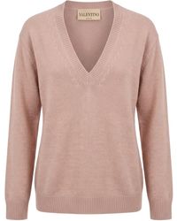 Valentino - Long-Sleeved Sweater - Lyst