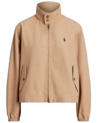 Polo Ralph Lauren - High Neck Zipped Jacket - Lyst