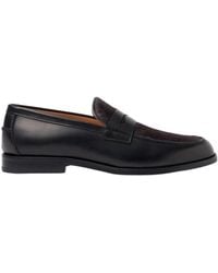SCAROSSO - Round-Toe Loafers - Lyst