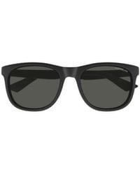Montblanc - Eyewear Square Frame Sunglasses - Lyst