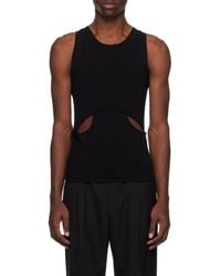 Dion Lee - Interlink Cut-Out Tank Top - Lyst