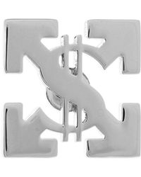 Off-White c/o Virgil Abloh - Arrows Logo Engraved Single Earring - Lyst