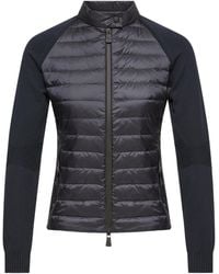 Moncler - Grenoble Tricot Quilted Cardigan - Lyst