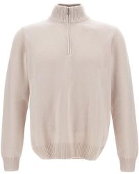 Gran Sasso - Long-Sleeved Half-Zip Jumper - Lyst