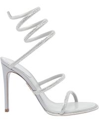 Rene Caovilla - René Caovilla Embellished Heeled Sandals - Lyst