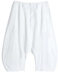 Lemaire - Pleated Bermuda Shorts - Lyst