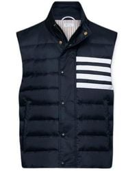 Thom Browne - Four-Bar Downfill Gilet - Lyst
