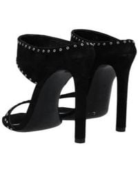 Saint Laurent - Solid Color Square-Toe High Heels - Lyst
