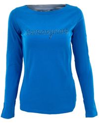 Armani Jeans - Logo Long-Sleeved T-Shirt - Lyst