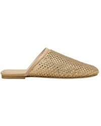 Stuart Weitzman - Bareitall Shine Mule - Lyst