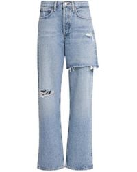 Agolde - Amryn Mid-Rise Straight Leg Jeans - Lyst