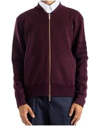 Thom Browne - Zip-Up Bomber Jacket - Lyst