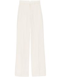Ami Paris - Concealed-Fastening Tailored Trousers - Lyst