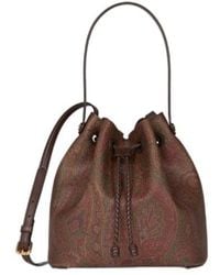 Etro - Small Paisley Bucket Bag - Lyst