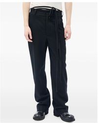 Ann Demeulemeester - Brushed-Wool Trousers - Lyst