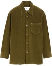 Ami Paris - Cotton Overshirt - Lyst