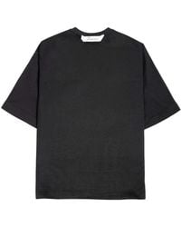 Jacquemus - Round Neck Ventadou Jersey T-Shirt - Lyst